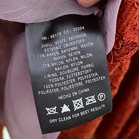 Anthropologie Women’s Moulinette Soeur Orange Lace Lined Nolana Skirt Size 10 - Picture 9 of 11